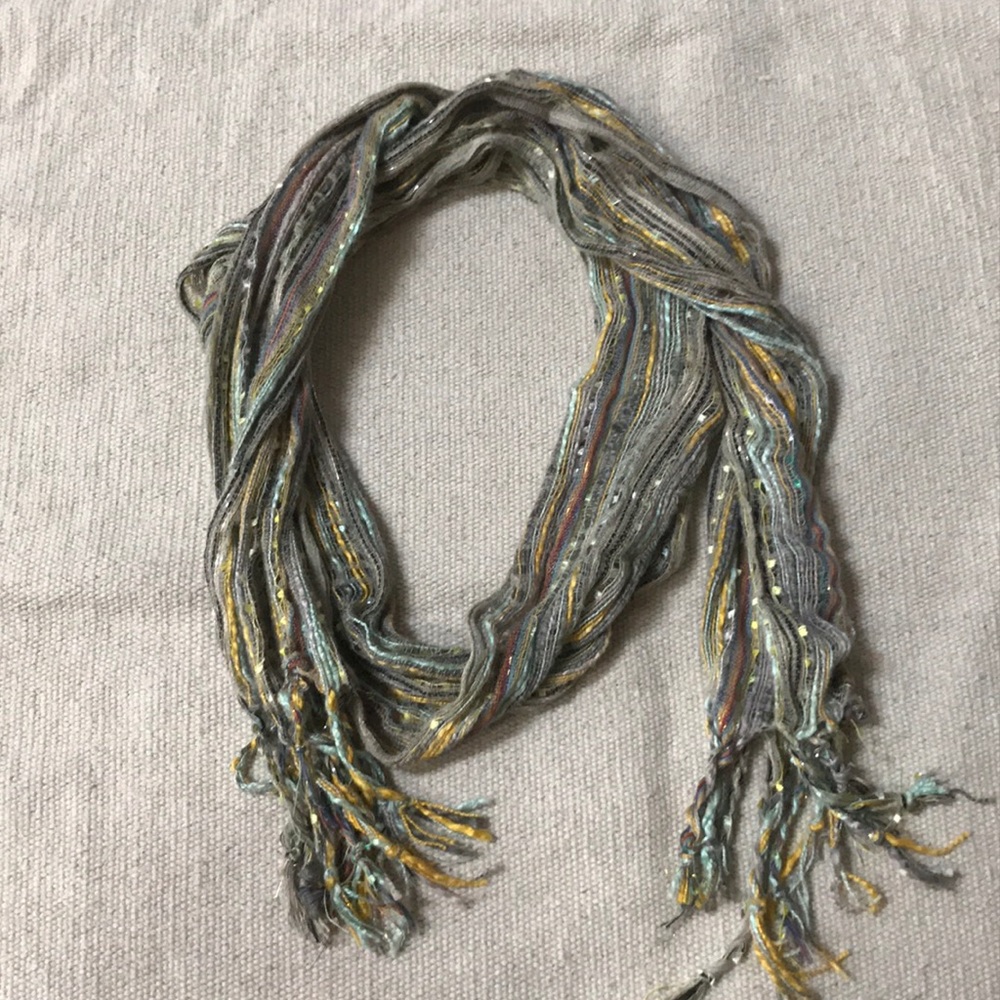 Multicolored "Boho" scarf